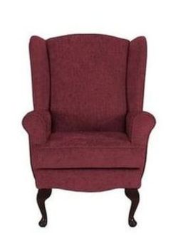Carrington Fabric Chair - Wine